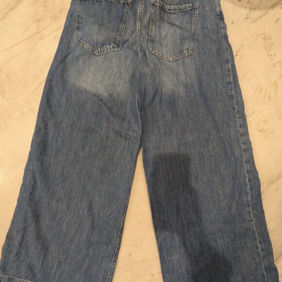 #326 Banana Republic Blue Flare & Wide Leg Jeans - Picture 3 of 8